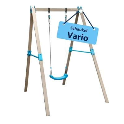Immagine di HUDORA 64024 Vario Dondolo da giardino con modulo di base V personalizzabile, colore: Beige/Blu&#039;
