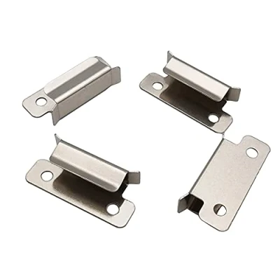 Immagine di Ender Clip per letto originale 3 Pro, 7 mm, Creality V2 3S 5 Pro CR 20 10S 3D stampante riscaldata in vetro piattaforma (clip letto)