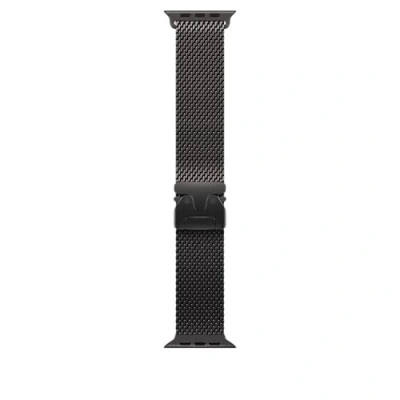 Immagine di Apple Watch Band Loop in maglia milanese 49 mm Nero Medium