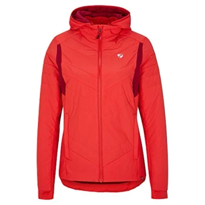 Immagine di Ziener Nafalda giacca da donna in Primaloft, funzionale, calda, con inserto elasticizzato, Donna, primaloft 204176, strisce, 44