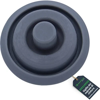 Immagine di Ersatzteilshop Basics guarnizione per il segnale di cottura WMF, serie Perfect Plus, in silicone, come 6093109502 [altezza: 14 mm]