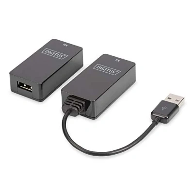 Immagine di Digitus DA 70139 2 USB 1.1 Extender (Estensore) su cavo di rete RJ45 45 m