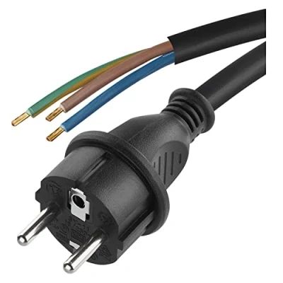 Immagine di Emos cavo Flexo GU MMI 3 x 2,5 mm, 5 m, colore nero, SY 139GR 11