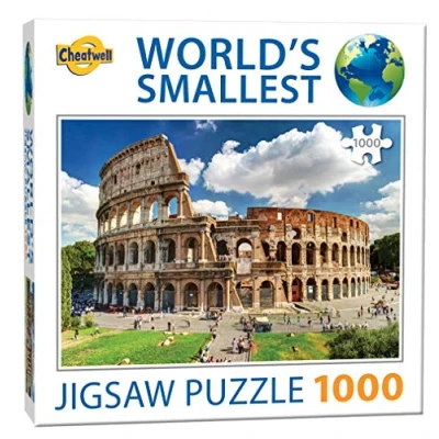 Immagine di Cheatwell Games 13138 Puzzle World&#039;s Smallest 1000 Piece Jigsaw Colosseum