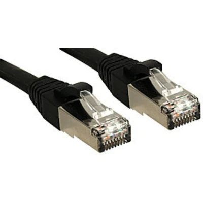 Immagine di LINDY 45603 RJ45 cavo di rete, patch CAT 6 S/FTP 2.00 m Nero con protezione 1 pz.