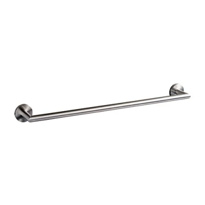 Immagine di Ambrosya® Scaldasalviette esclusivo in acciaio inox Bagno Supporto Staffa Asciugamano gancio Bar Rack Rod (Acciaio inossidabile (Spazzolato))