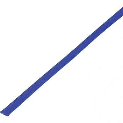 Immagine di TRU COMPONENTS 1571637 CBBOX0814 BL Guaina intrecciata Blu PET 8 fino a 14 mm 10 m