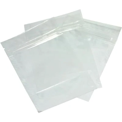 Immagine di 100 buste trasparenti con chiusura a pressione 10x15 bustine zip
