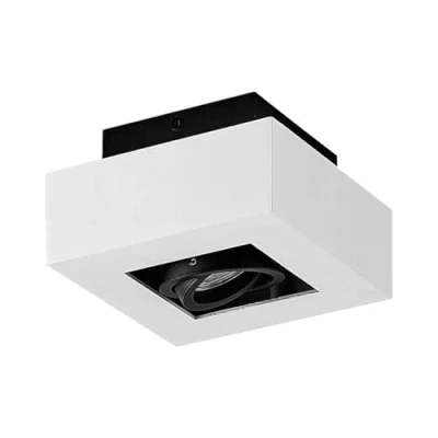 Immagine di Plafoniera &#039;Vince&#039; dimmerabile (Moderno) colore Bianco, in Alluminio ad es. Corridoio (1 luce, GU10) di Arcchio plafoniera, lampada