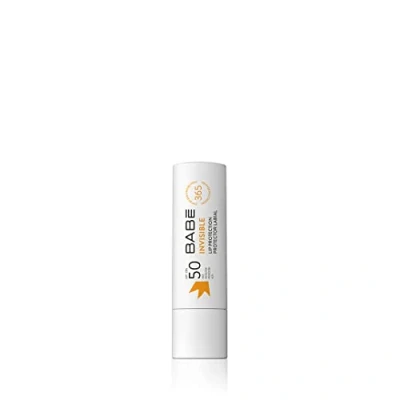 Immagine di Babé Stick Invisibile fotoprotettore labbra SPF 50 Protezione solare per Trasparente e facile da applicare Tutti i tipi di pelle Lunga durata impermeabile 4 gr