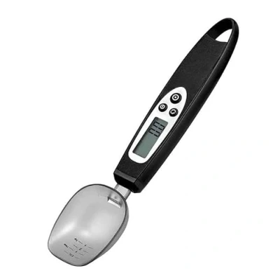 Immagine di bilancia da cucina digitale con misurino, a cucchiaio dosatore 30 ml, fino 300 g
