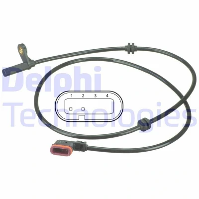 Immagine di DELPHI SS20498 Sensore ABS attivo 1040 MERCEDES BENZ: Classe C T modell, Sedan