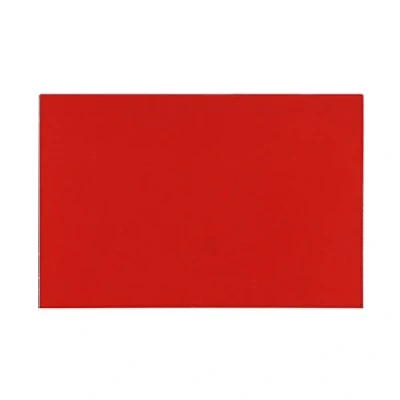 Immagine di FLEOR Battipenna materiale bianco Chitarra piatto graffiato foglio rettangolare 11x17&#039;&#039; personalizzati per ST TL Basso elettrico Guardia chitarra, 4 STi rosso