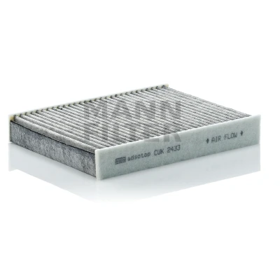 Immagine di MANN FILTER CUK 2433 Filtro abitacolo al carbone attivo 240 190 35 FORD: FIESTA Mk5 Sedan, 5, Fusion Station Wagon