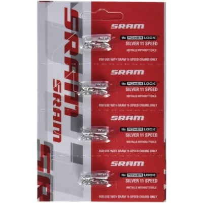 Immagine di Canale Sram Power.Lock 11S Sliver Skn.Pck 4Pcs