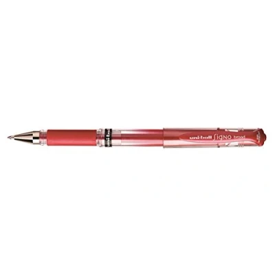 Immagine di Uni Ball, Signo UM 153, penna a sfera gel broad, 1 mm, rot Metallic Red