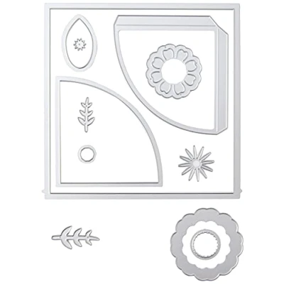 Immagine di Sizzix 664909 Rotolo di texture Surfacez, 6&quot; x 48&quot; Bianco, Acrilico, 15.2x122 cm