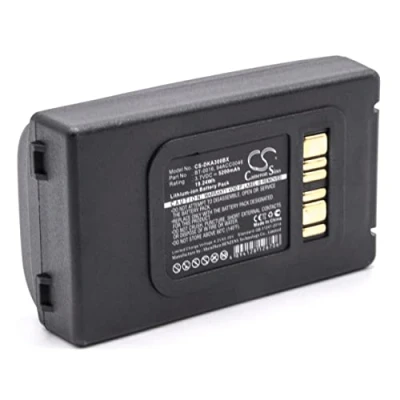 Immagine di vhbw 1x batteria compatibile con Datalogic Skorpio X3, X4 lettore di codici a barre, POS (5200mAh, 3,7V, Li Ion)