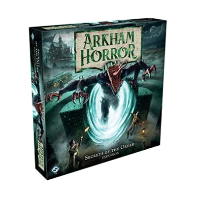Immagine di Fantasy Flight Games FFGAHB06, Arkham Horror The Board Game Secrets Of Order Expansion, colori misti