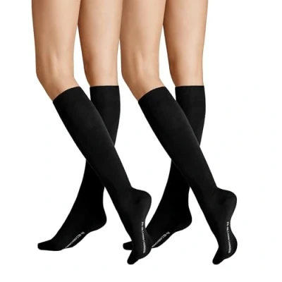 Immagine di Hudson Only Doppelpack Calzettoni, 100 den, Nero (Schwarz (Black 0005), (Taglia Produttore: 39/42) Donna