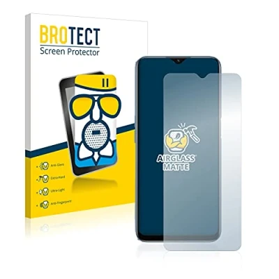 Immagine di brotect Pellicola Vetro Opaca per Oppo A16 / A17 Protezione Schermo [Anti Riflesso, Durezza 9H]