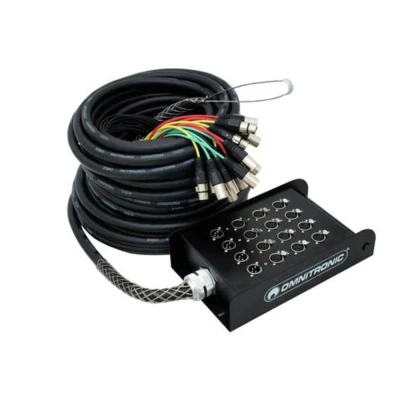 Immagine di Omnitronic XLR/XLR Cavo Multicore 30.00 m Numero di ingressi:12 x Num. uscite:4