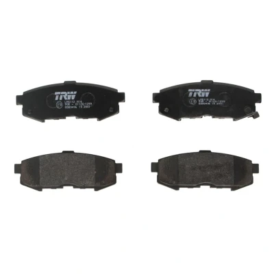 Immagine di TRW GDB3406 Kit pastiglie freno Non predisposto per contatto segnalazione usura MAZDA: MPV 2