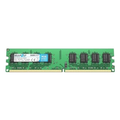 Immagine di BRAINZAP MTXtec Memoria RAM da 4 GB DDR2 DIMM PC2 6400U 2Rx4 800 MHz 1,8 V CL6 per computer