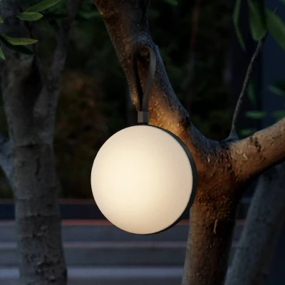 Immagine di Nordlux Lampada da esterno a LED Bring to go Ø 16 cm bianco/nero
