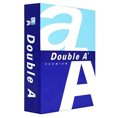 Immagine di MEDIA WAVE store Risma di carta 015430 formato A5 500 fogli da 80 g DOUBLE A Premium (Pack 1 Risma)