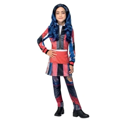 Immagine di SMIFFYS Costume Descendants Disney Evie, Tutto in uno, finta giacca e gonna
