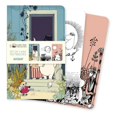 Immagine di Moomin Set of 3 Mini Notebooks (Mini Notebook Collections)