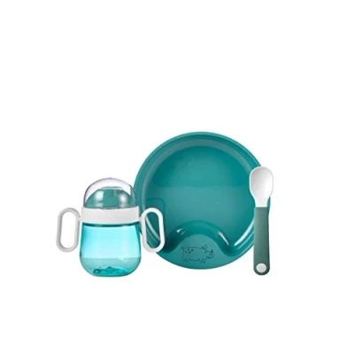 Immagine di Mepal Baby Tableware Mio Deep Turquoise 3 Piece Set