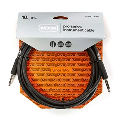 Immagine di JIM DUNLOP MXR Cavo Strumentale Serie Pro 10 piedi 3,1 m, 1/4 pollice Dritto (DCIX10)