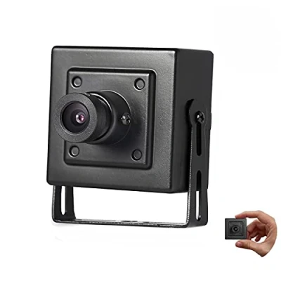 Immagine di Revotech HD 3MP Mini Telecamera IP, di Sicurezza Interna P2P Angolo Visione 75 Gradi H.265 Videocamera CCTV (I706 Nero)