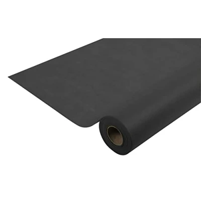 Immagine di Pro Nappe Cod. R782021I Tovaglia monouso in tessuto non Spunbond Rotolo 1,20 x 20 Mt Materiale antistrappo, idrorepellente e facile da pulire Nero