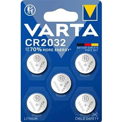 Immagine di Varta pile a bottone litio cr2032 blister di 5 06032101415