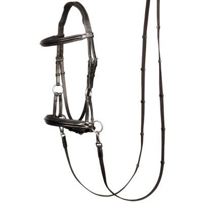 Immagine di Harry&#039;s Horse Briglia Bitless Sidepull Full Nero