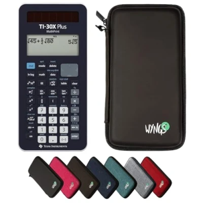 Immagine di CALCUSO Pacchetto Base negro con Calcolatrice TI 30X Plus Mathprint