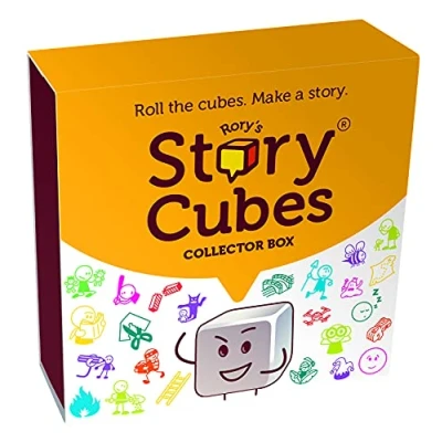 Immagine di Asmodee Story Cubes: scatola da collezione (contenuto £39 RRP) Gioco di dadi Età 6+ 1+ Giocatori Tempo gioco: 20 minuti