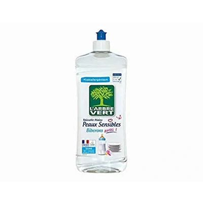 Immagine di L&#039;Arbre Vert Liquido per stoviglie, pelli sensibili, biberon, 750 ml