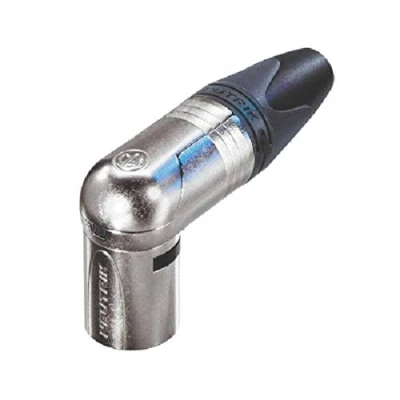 Immagine di Neutrik NC4MRX Connettore XLR Spina angolata Numero Poli (num): 4 Argento 1 pz.