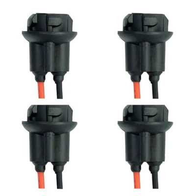 Immagine di Set di 4 W5W T10 194 W3W Supporto per portalampada in gomma, connettore WY5W, adattatore luci lampeggianti, parcheggio, illuminazione targa 3 5 Watt L&amp;P B586 2