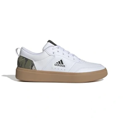 Immagine di adidas Park ST Shoes, Scarpe Basse Non da Calcio Uomo, Cloud White/Olive Strata, 39 1/3 EU