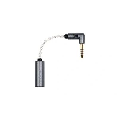 Immagine di iFi iEMatch 4.4mm bilanciato maschio a femmina cuffia Jack in Ear Monitor Audio Amplificatore/Ottimizzatore/Attenuatore. Include tappi per le orecchie schiuma morbida e custodia da viaggio