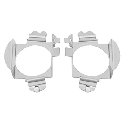 Immagine di Qiilu QL04743 Coppia di Lampadine H7 LED Portalampada Supporto