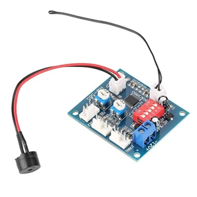 Immagine di Fafeicy Modulo Regolatore del di Velocità Della Ventola Pwm a Fili DC 12V per PC, Impostazione Temperatura Accurata e Controllo Preciso