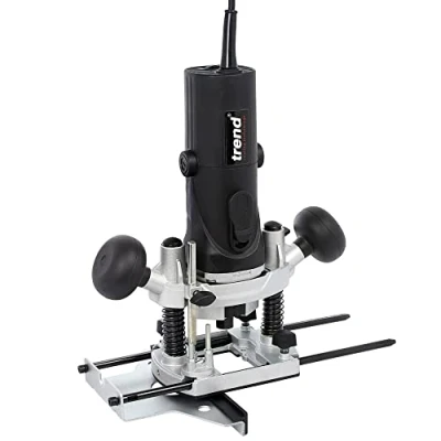 Immagine di Trend Router 850W 8mm a velocità variabile 230V EU, profondità di immersione 35mm, funzione spegnimento integrata, T4EK/EURO
