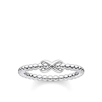 Immagine di Thomas Sabo Anello da donna con palline infinito in argento sterling 925 TR2320 001 21