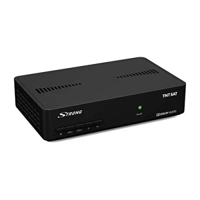 Immagine di STRONG SRT7406 TNTSAT HD, DVB S2, per ricevere TNT Via Satellite, Scheda Valida 4 Anni Inclusa, HDMI, SCART, SPDIF, USB, Compatibile con Alimentazione 12 V (Non Inclusa)